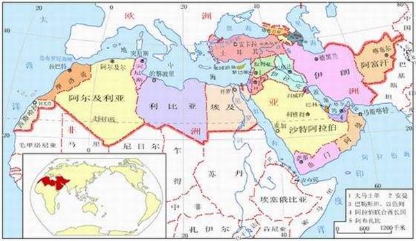 中东国家都讲什么语言